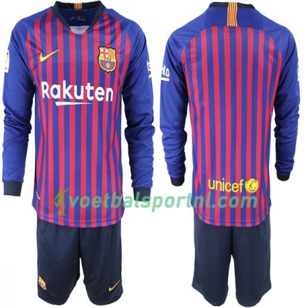 FC Barcelona Kind Thuis Tenue 2018-19 L/S